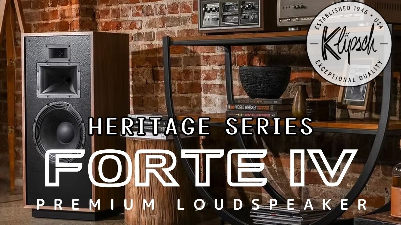 ホーンの快感！クリプシュサウンドを聴く【Klipsch ForteⅣ】