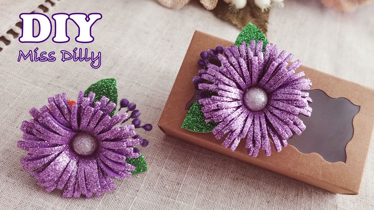 Flower Craft Ideas with Foam Sheet🌸Easy Flowers🌸Eva foam flowers ideas 