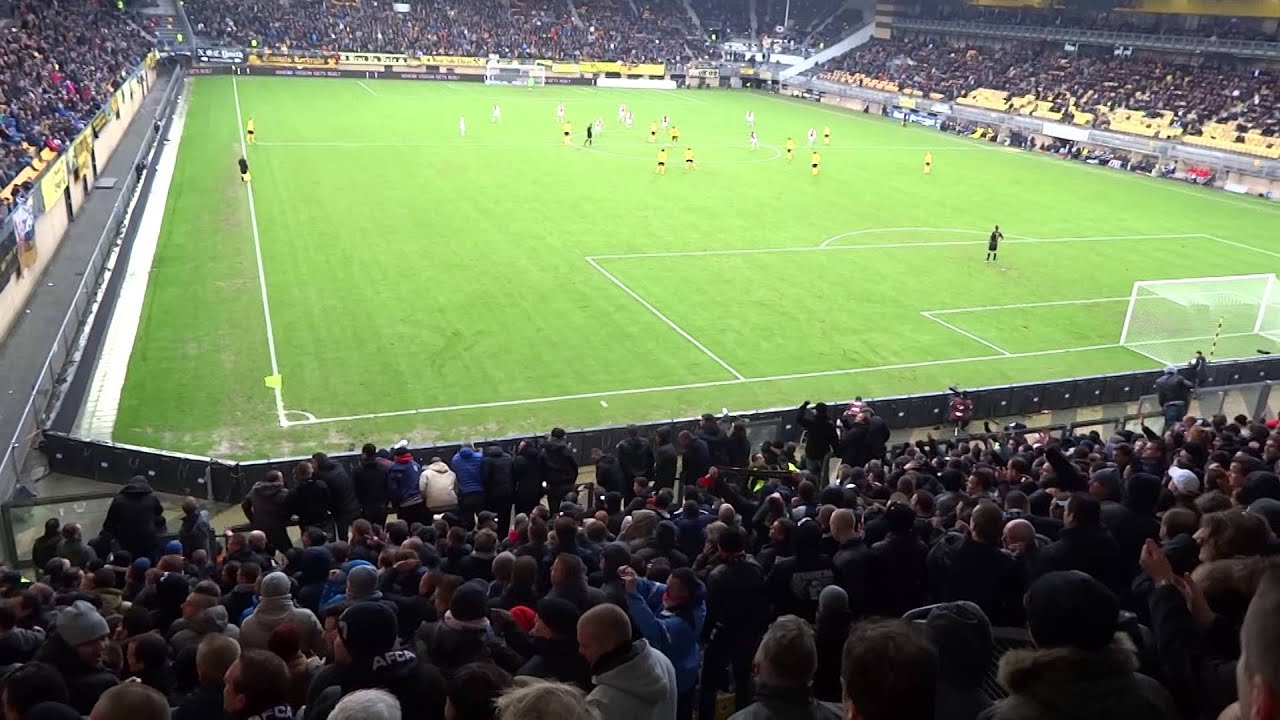 Roda JC - AJAX 22-12-2013 ( 1-2 ) : Ontlading na de 1-2 van Riedewald
