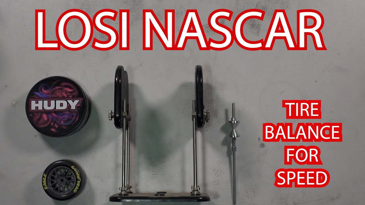 LOSI NASCAR | СБАЛАНСИРУЙТЕ СВОИ ШИНЫ И ЛЮБЫЕ ШИНЫ RC С ПОМОЩЬЮ ЭТИХ ТОВАРОВ!!