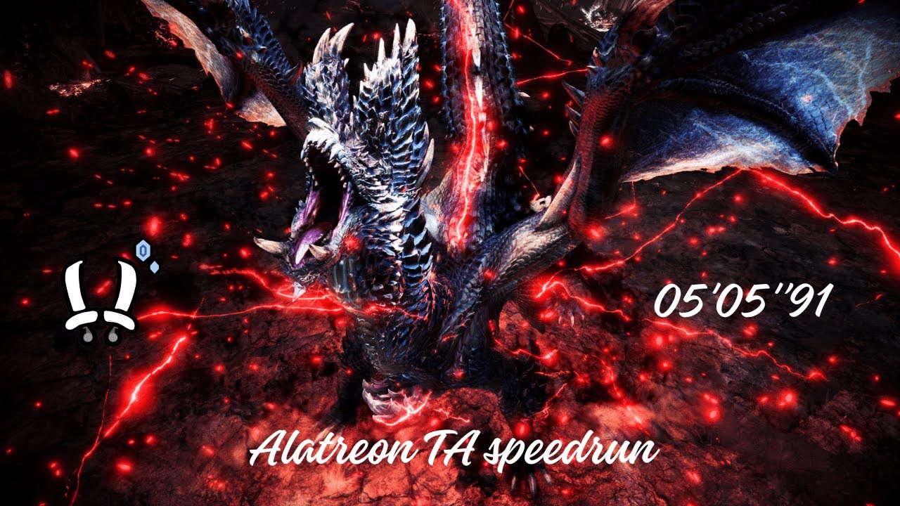 The Evening Star | Alatreon Dual Blades Solo | TA 05'05''91 [MHWI PC]