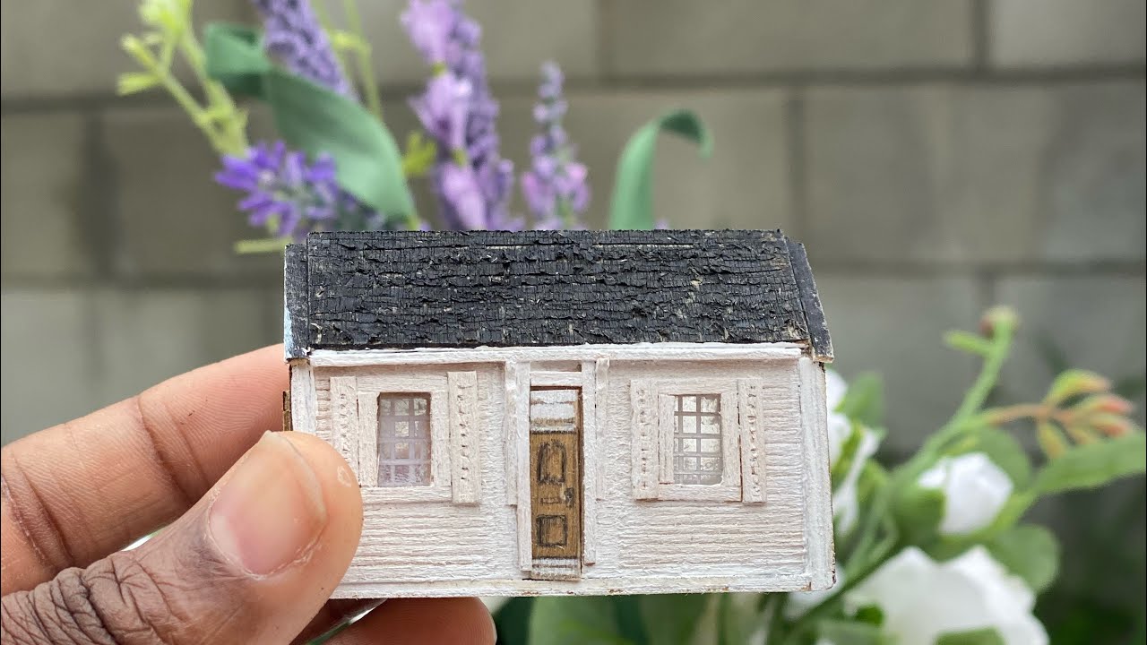 DIY Micro Tiny Dollhouse 💕🏡