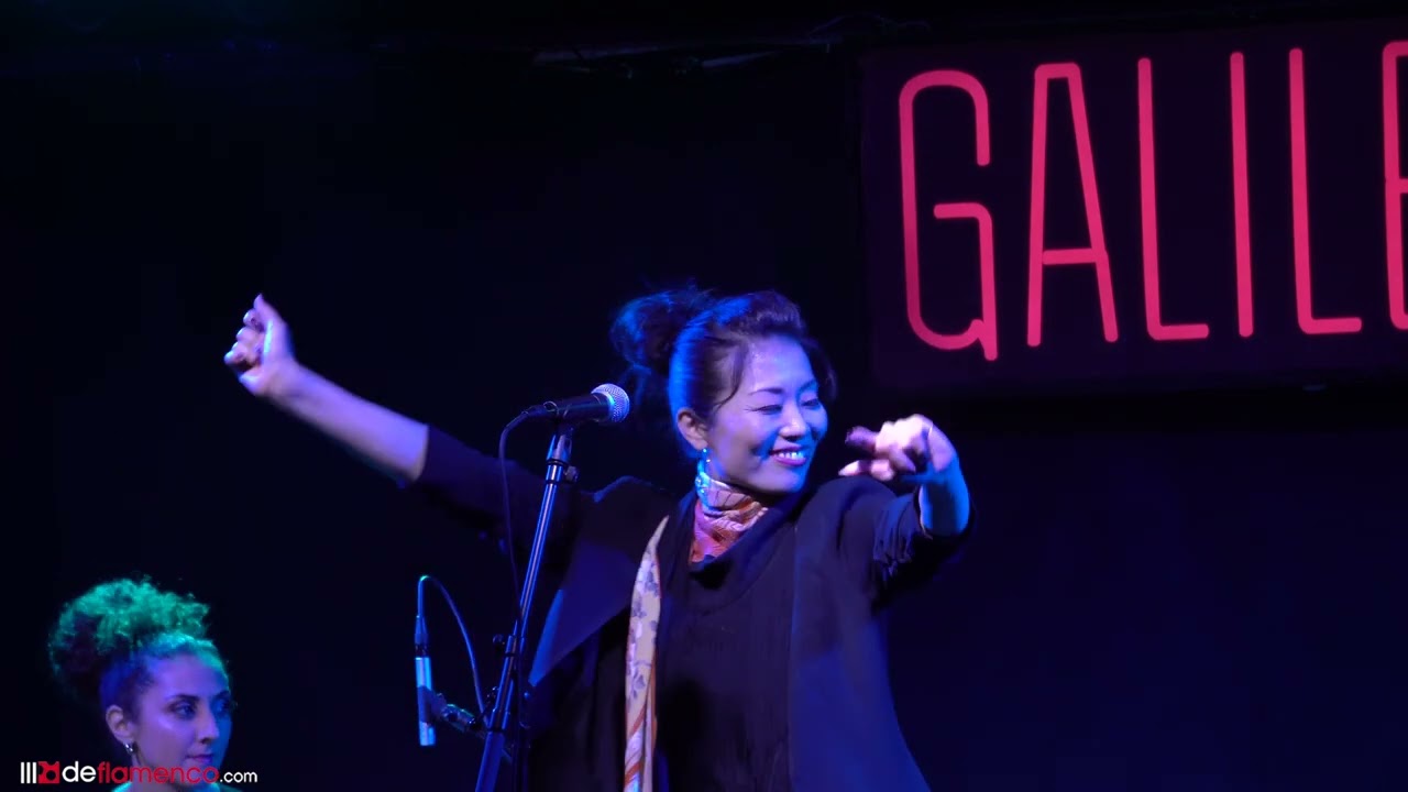 Noriko Martin cantaora de flamenco en japonés   Sala Galileo