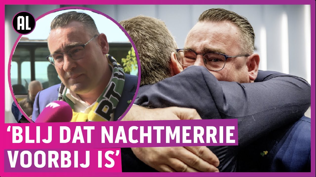 Richard de Mos vrijgesproken: 'Na 3,5 jaar gerechtigheid!'
