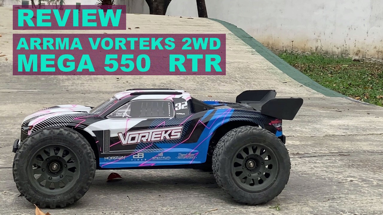 La ARRMA VORTEKS 550 MEGA 2WD puede ser un punto medio, pero tiene lo suyo.