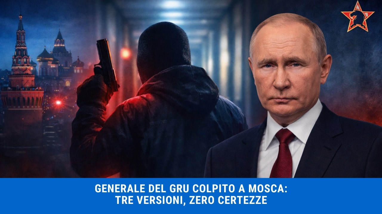 Generale del GRU colpito a Mosca: tre versioni, zero certezze