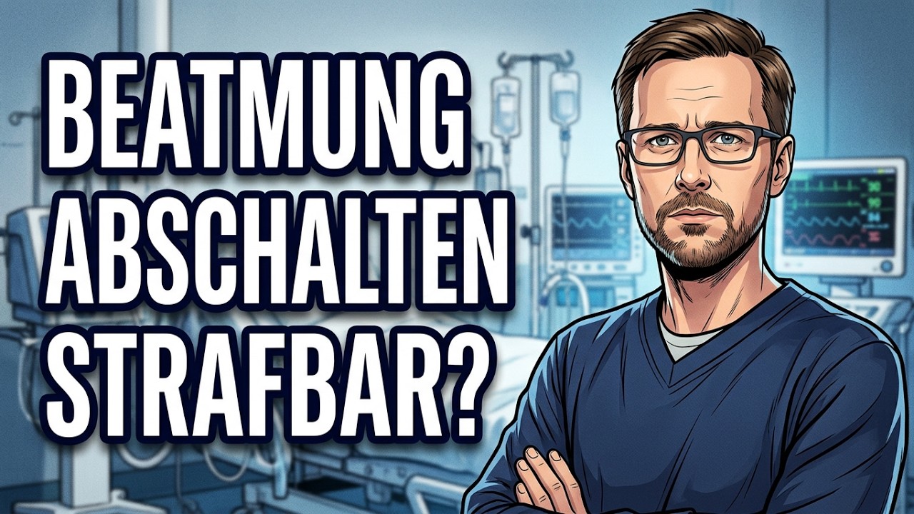 Darf ich beim sterbenden Patienten die Beatmung ausschalten? (Zuschauerfrage)