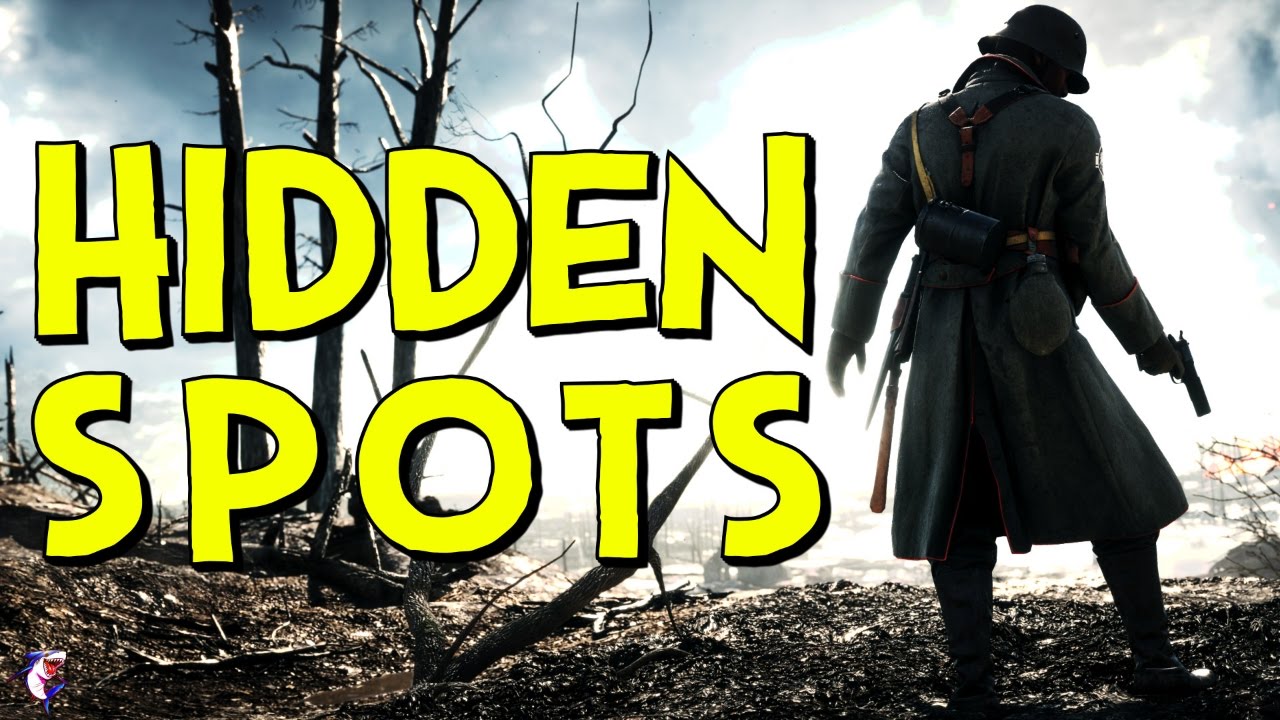 HIDDEN SPOTS! | Battlefield 1 ( Gameplay )