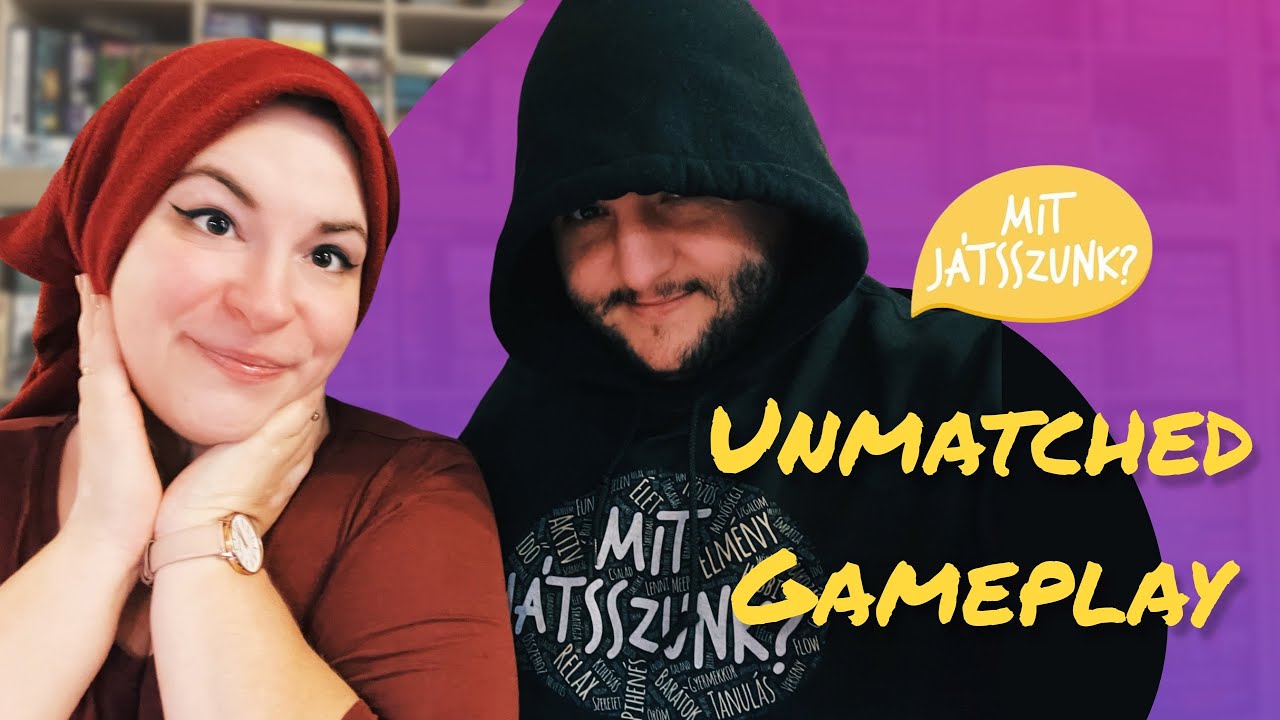 Unmatched Végigjátszás: Piroska vs Drakula Gameplay