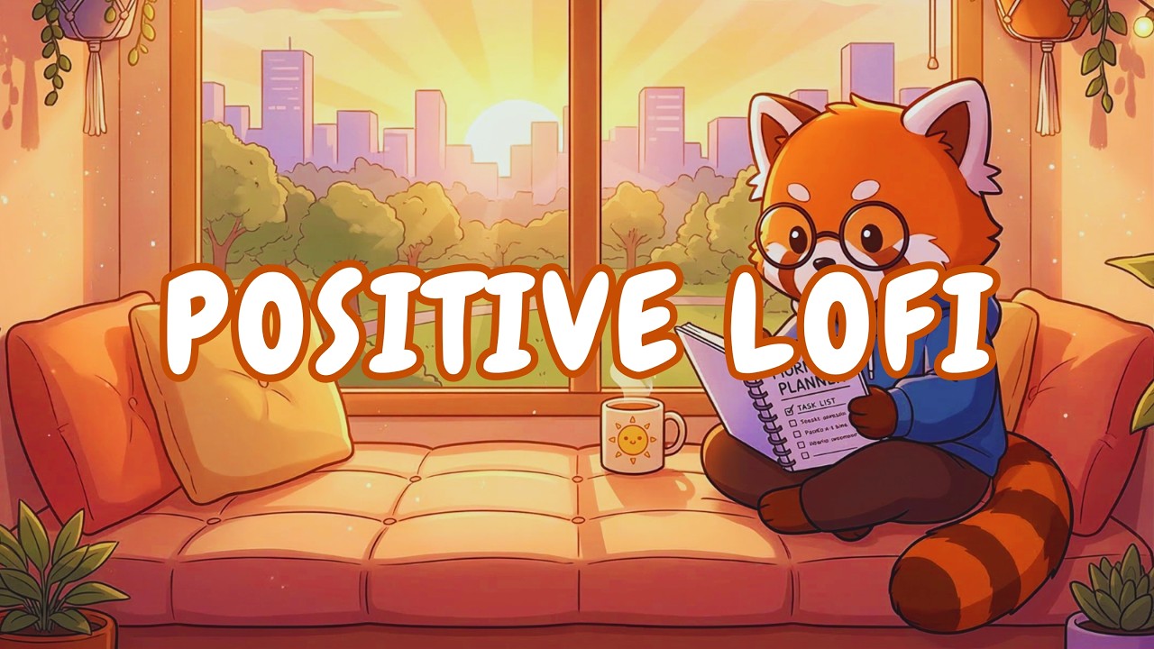 Morning Productivity 🎧 Gentle Positive Lofi