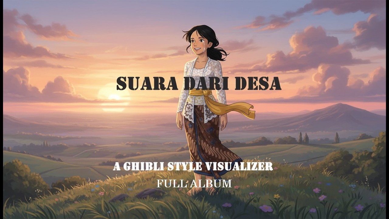 FULL ALBUM: Suara dari Desa - Teman Perjalanan Pulang (Ghibli Style Visualizer)