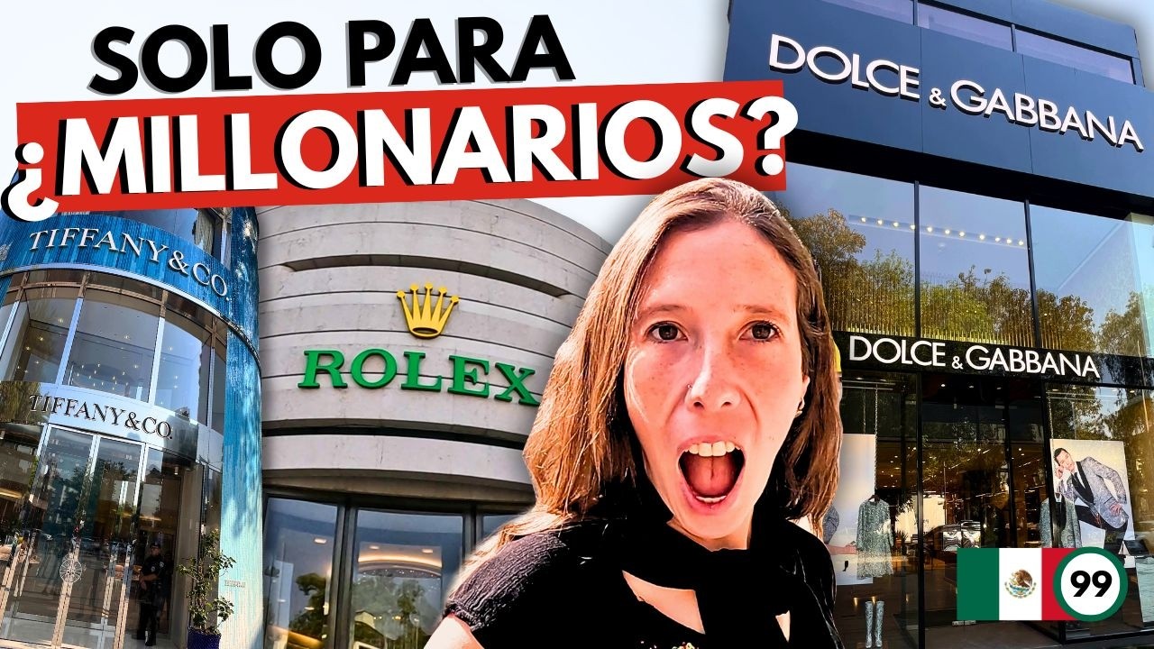 🤑Así son los PRECIOS del BARRIO más CARO de MÉXICO 🇲🇽