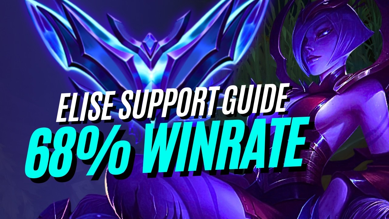 How I Reached Diamond With a 68 % Winrate as Elise Support | Elise Support Gameplay Guide