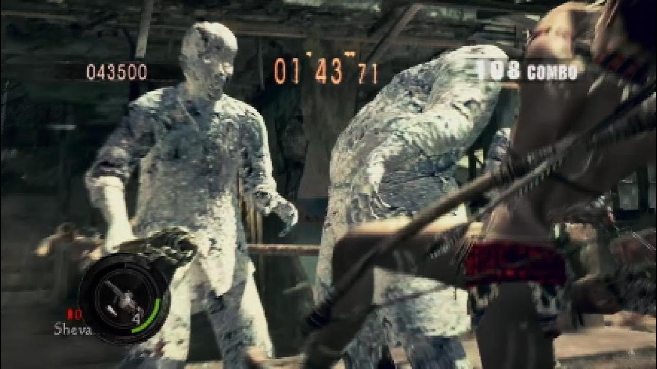 【バイオ5 RE5】 Mercenaries United 集会場 Public Assembly SOLO シェバ  sheva (Tribal) 719k