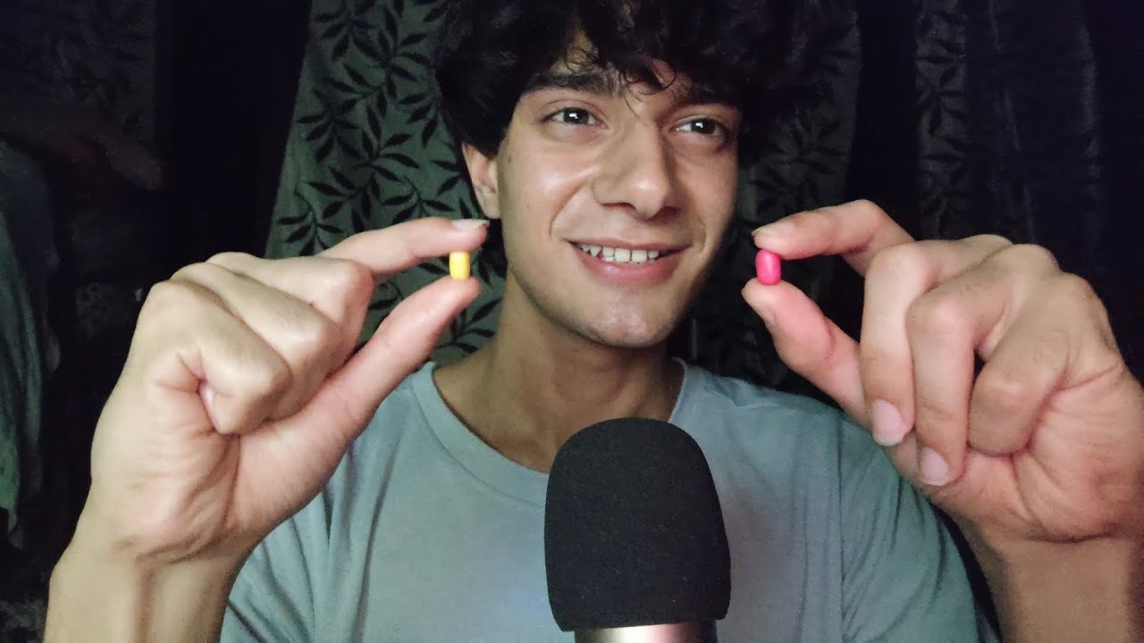 ASMR choose a pill💊 to sleep instantly😊