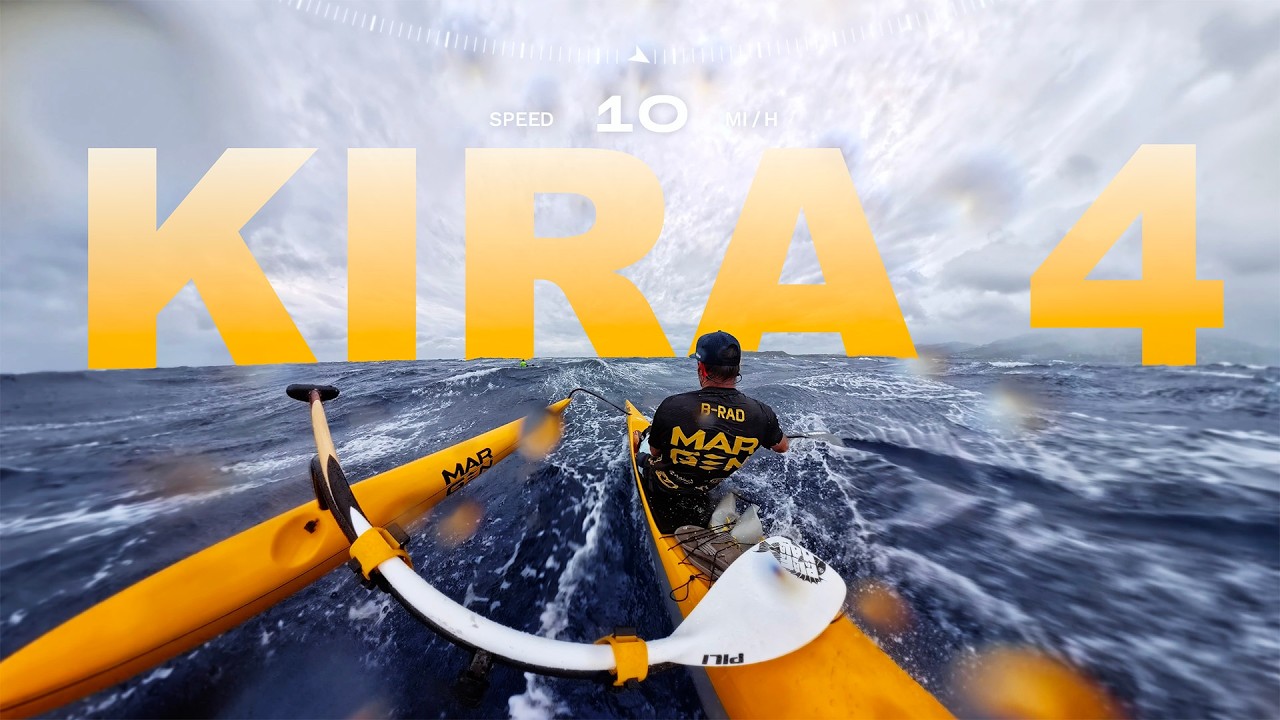 What it's like to paddle in 30-50MPH winds.