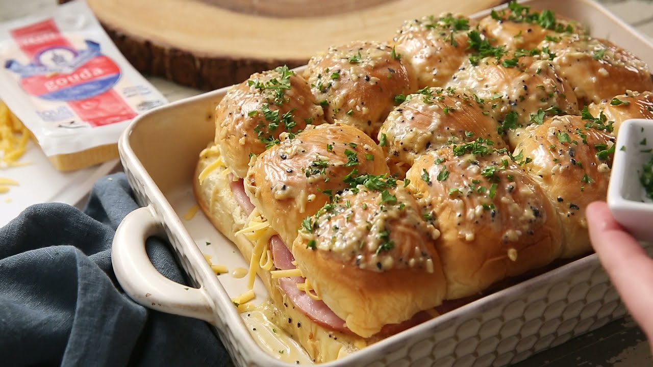 Buholzer Brothers | Gouda and Ham Sliders