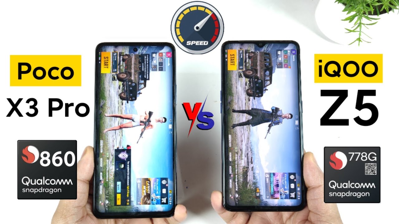 Poco X3 Pro против iQOO Z5 Speedtest: сравнение Snapdragon 860 против 778G 🔥🔥🔥
