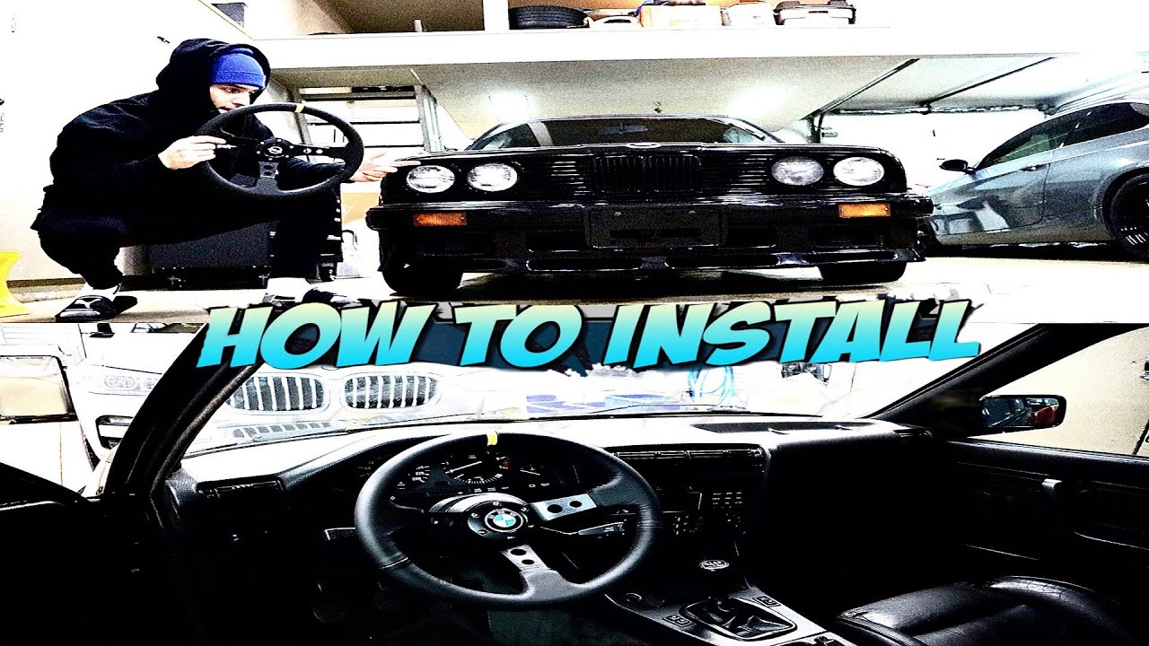 INSTALLING BMW E30 STEERING WHEEL