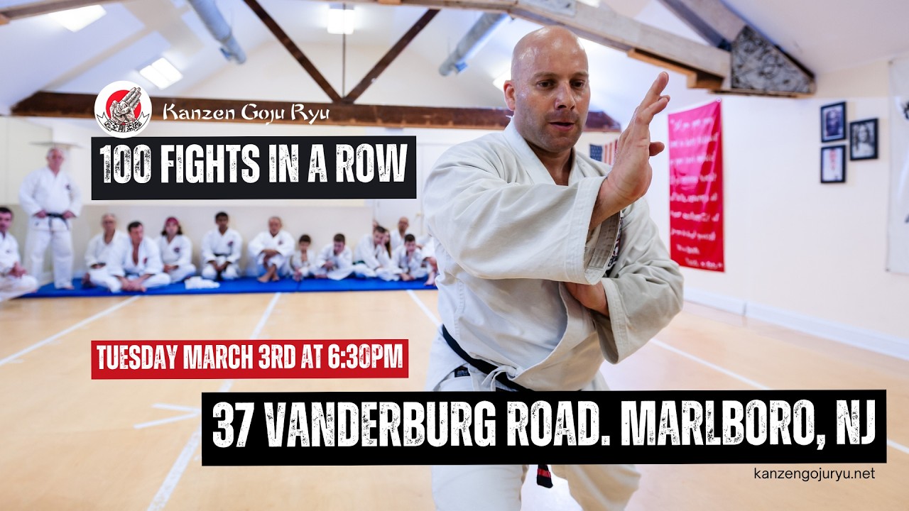 Shihan Sheinwald's 100 Fights in a Row