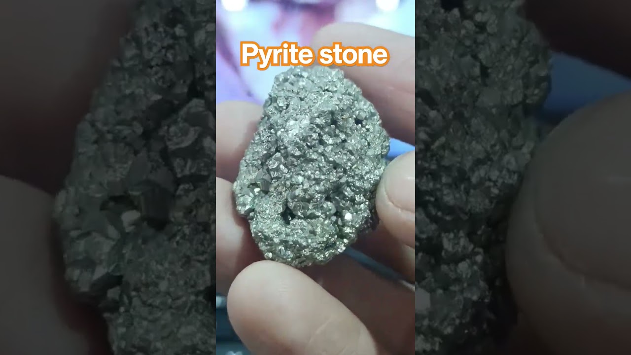 Pyrite Stone Natural & original Stone #pyrite #stone #viralvideo #pyritestone #viralstone #real