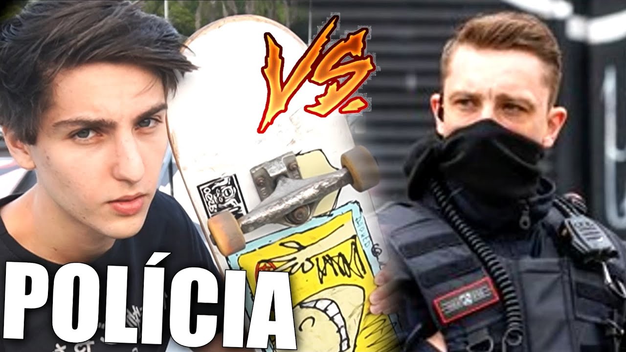 VAI ME PRENDER? - FICOU SÉRIO! POLÍCIA vs SKATE na rua