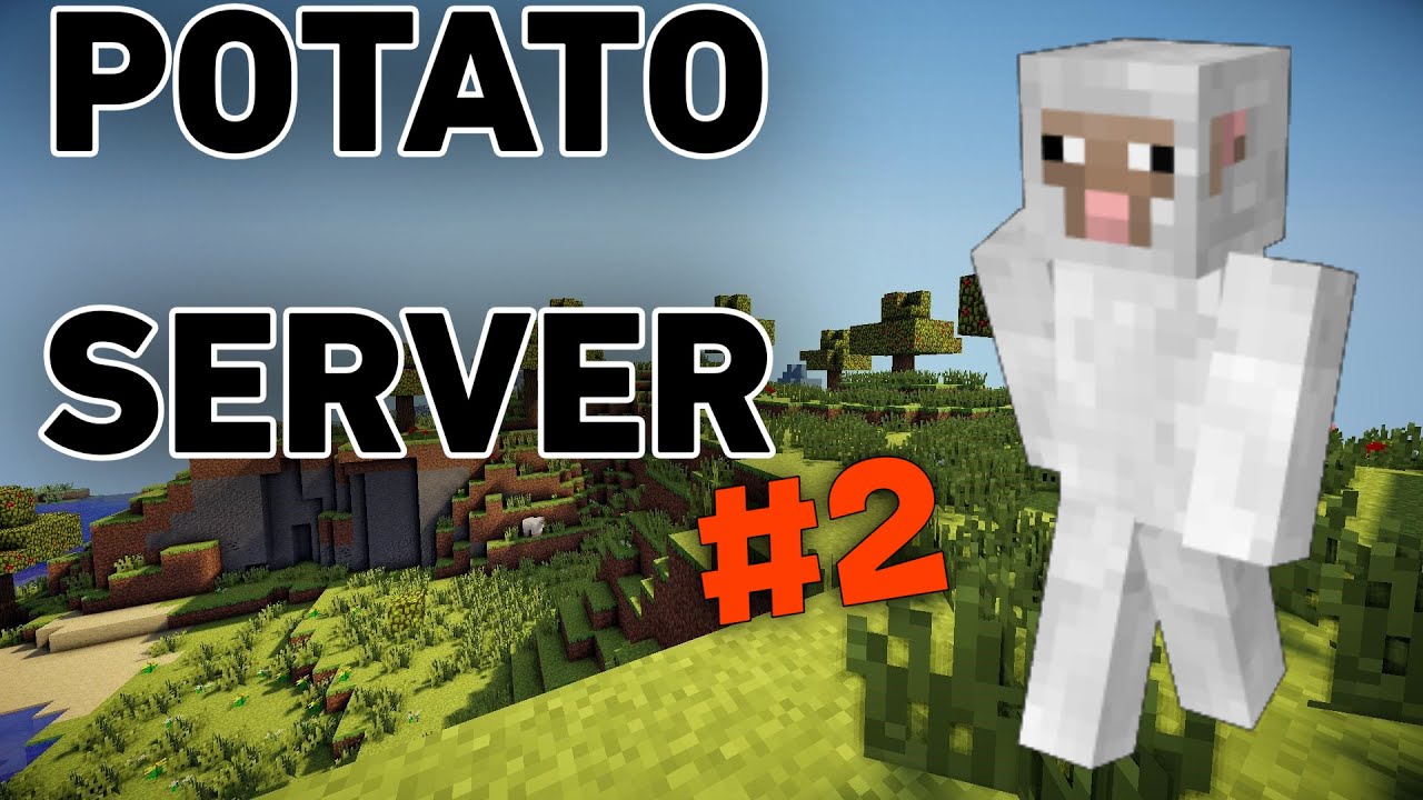Potato Server [#2] - Founded a Village & Made Iron tools