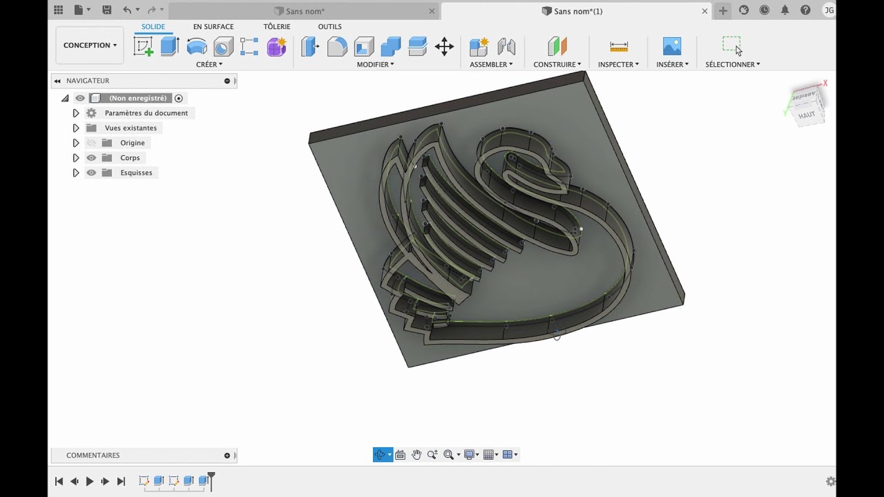 Emporte pièce à partir d'un SVG je dessine & j'imprime en 3D HS3