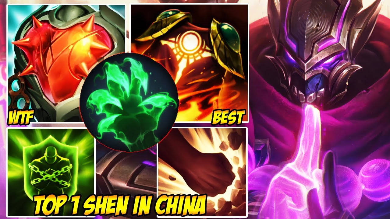 WILD RIFT CHINA TOP 1 SHEN - HE SHOWED THE TRUE POWER OF SHEN