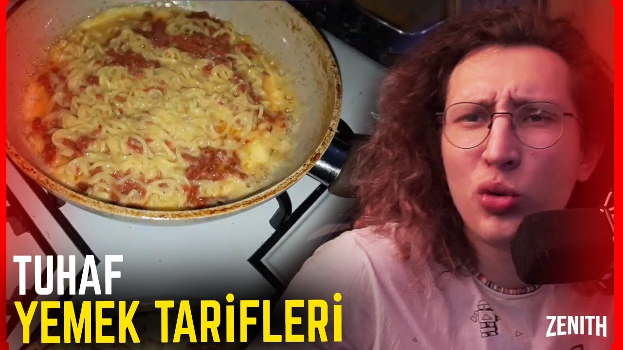 KAANFLIX | TUHAF YEMEK TARİFLERİ İZLİYOR (Sonsuz Mutfak)