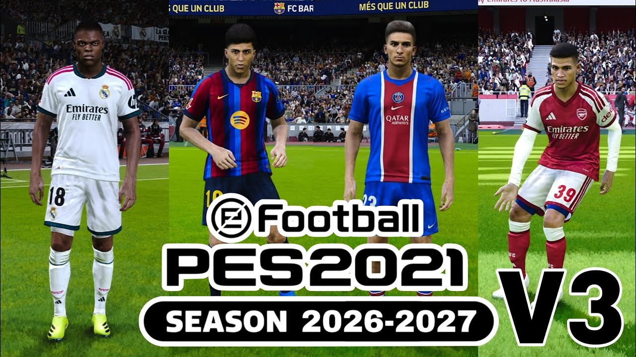 OPTION FILE PES 2021 ПОЛНОЕ ОБНОВЛЕНИЕ ТРАНСФЕРОВ СЕЗОН 2026-2027