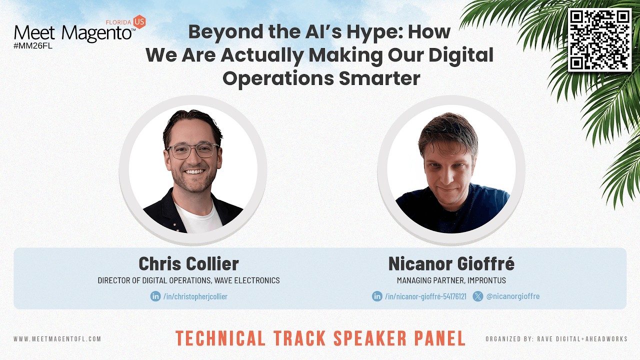 Beyond the AI’s Hype: Making Digital Our Operations Smarter | Chris Collier & Nicanor Gioffré