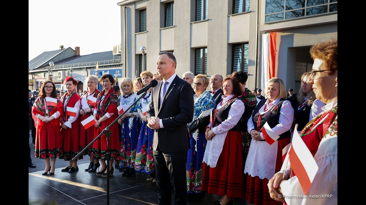 Spotkanie Prezydenta RP z mieszkańcami Pajęczna