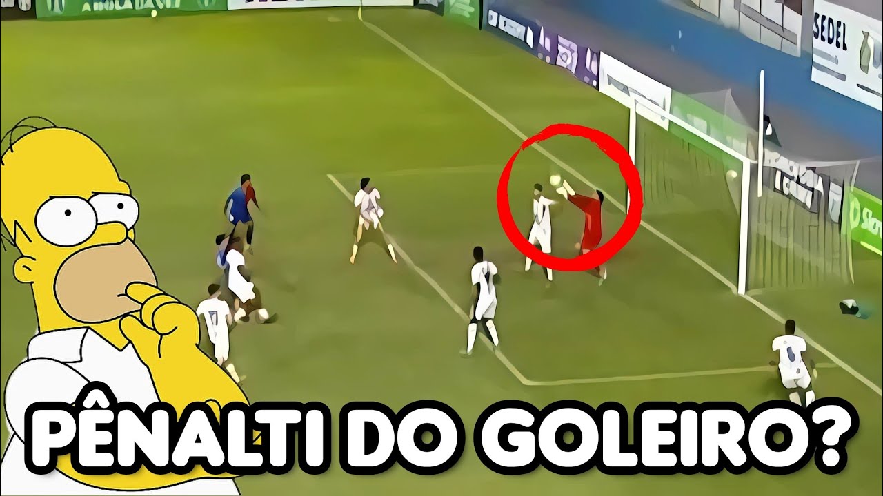 Análise do pênalti marcado para o Parintins contra o Manaus por mão do goleiro dentro da área? Oxi?