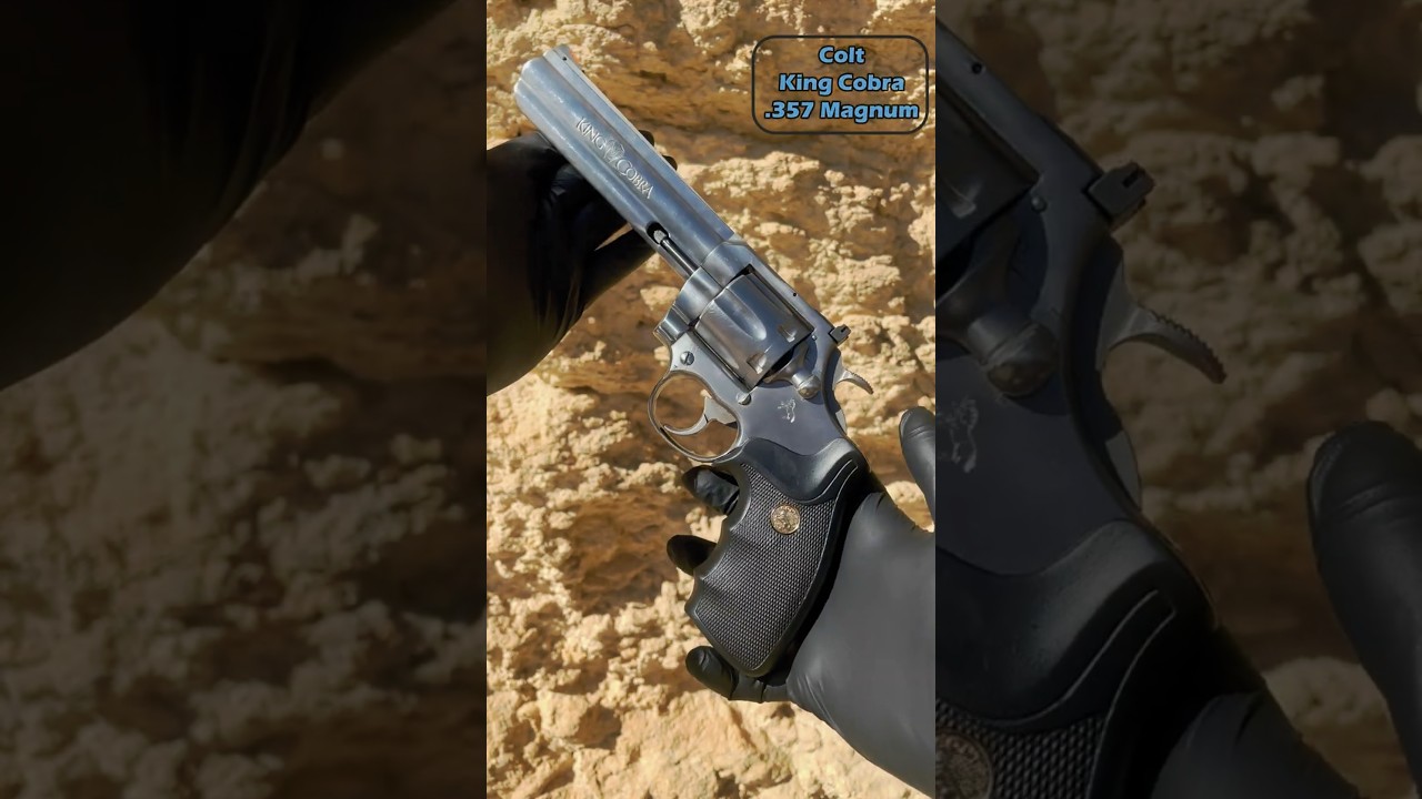 Colt King Cobra in .357 Magnum #shorts, #revolver, #reloadingandmore, #colt