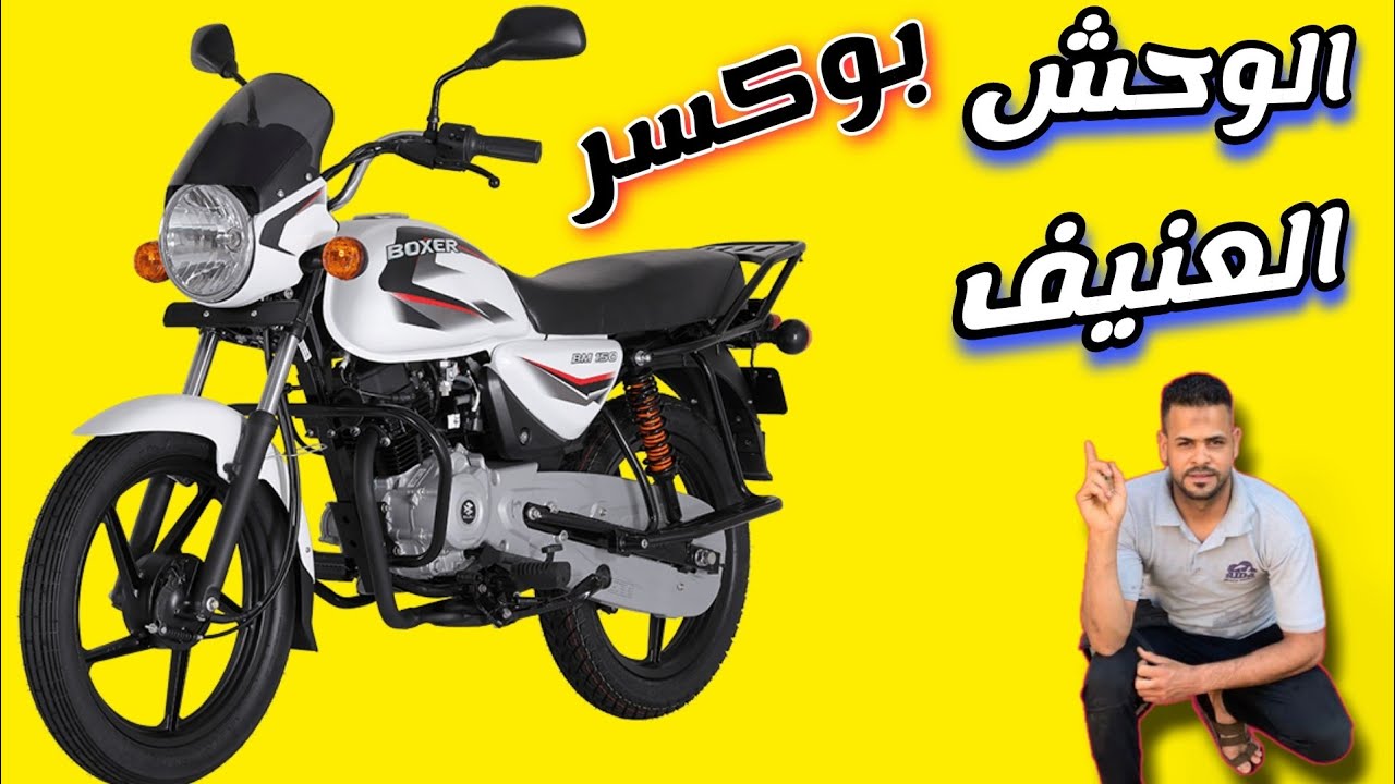 بوكسر بجاج 5 غيار: لما تشتغل بجد، تحتاج موتوسيكل جدع! 💪😂