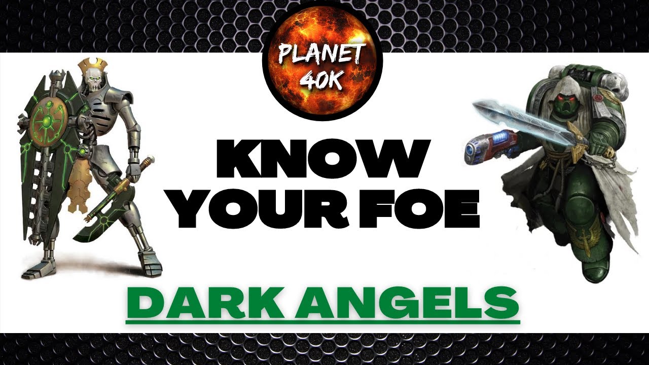 How To Beat Dark Angels with Necrons - KNOW YOUR FOE - 9th Edition Tactics- Warhammer 40k