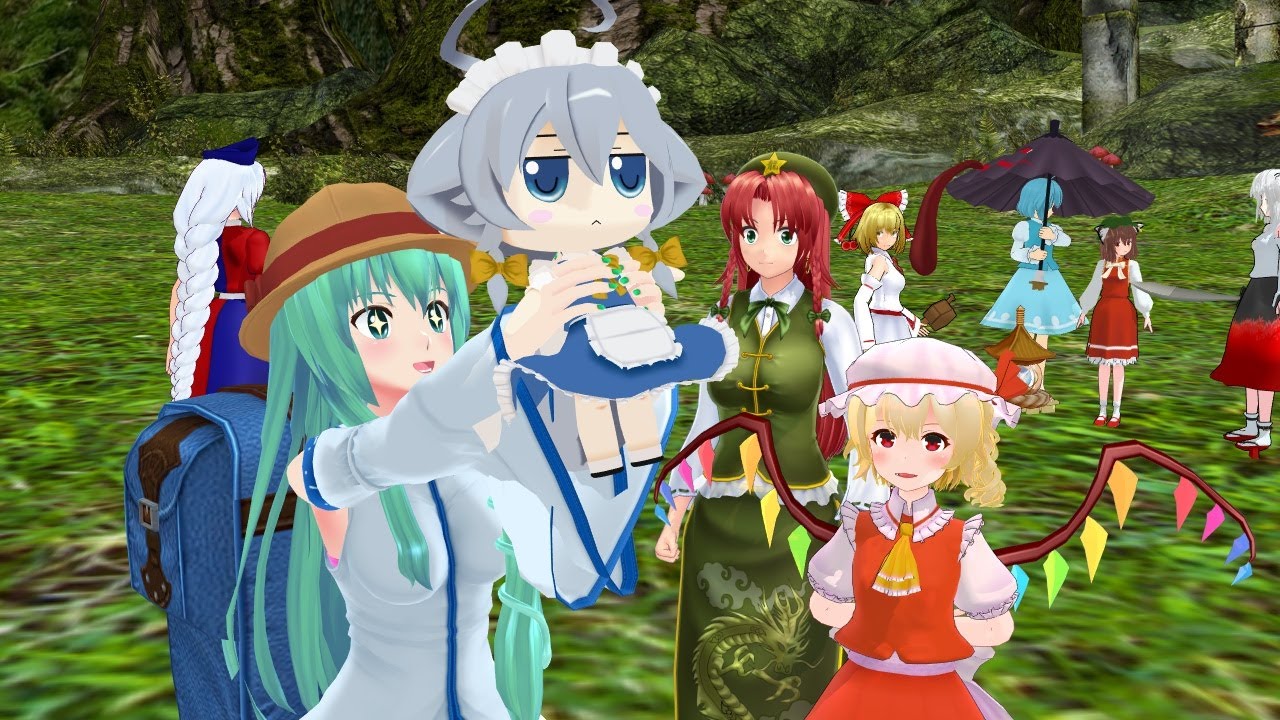 [東方Touhou/MMD] The Camping Episode