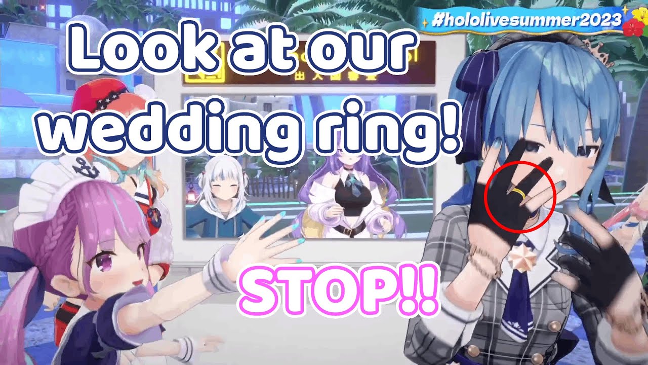Suisei proves she is in a relationship with Aqua 【Hololive/ENG Sub】