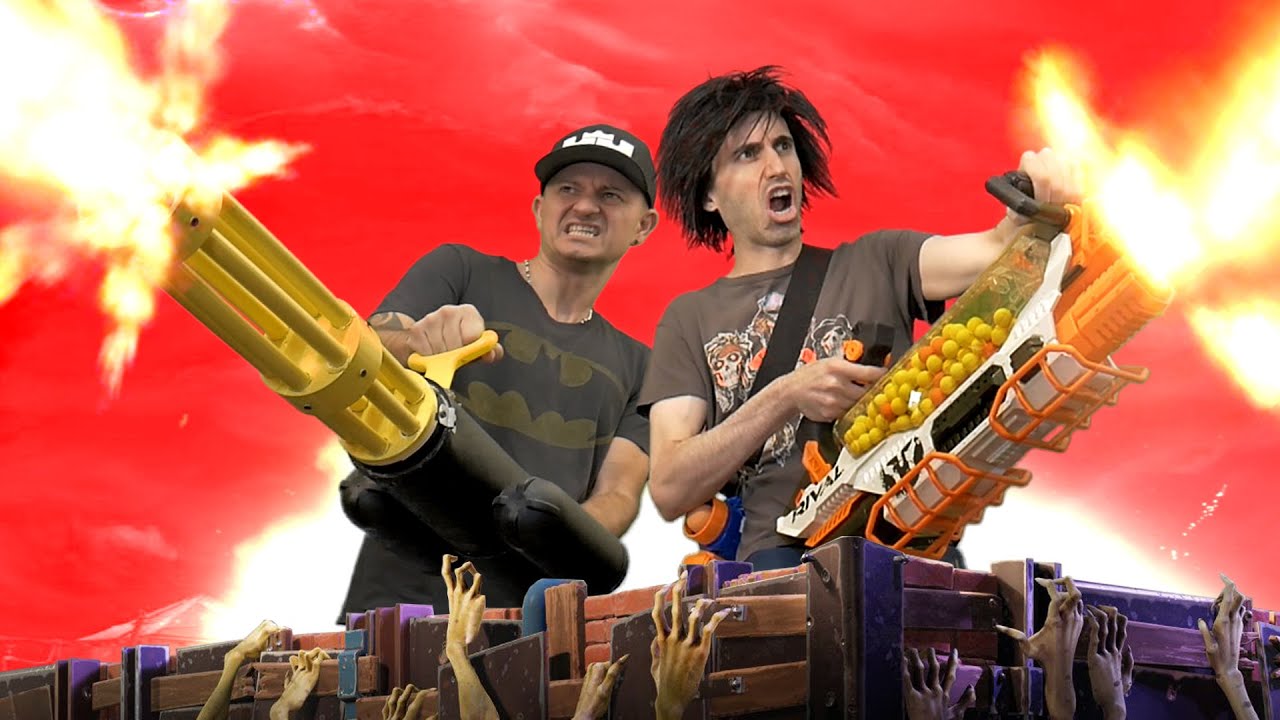 NERF WAR: Zombie Apocalypse The MOVIE!