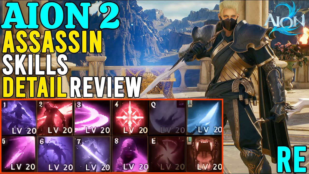 AION 2 Assassin Skills Review and Gameplay