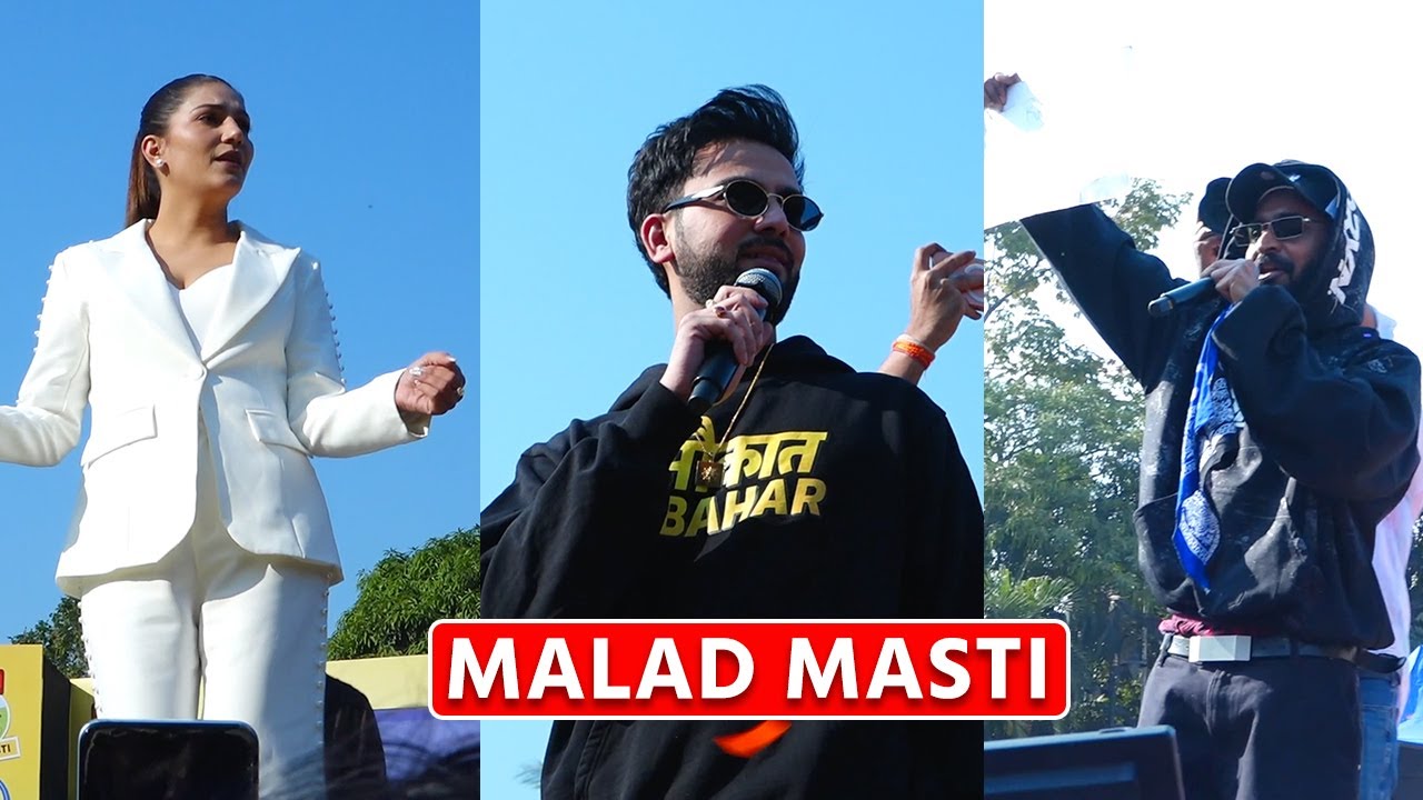 Elvish Yadav, Sapna Chaudhary, Emily Bantai & Sunita Ahuja At Malad Masti 2025