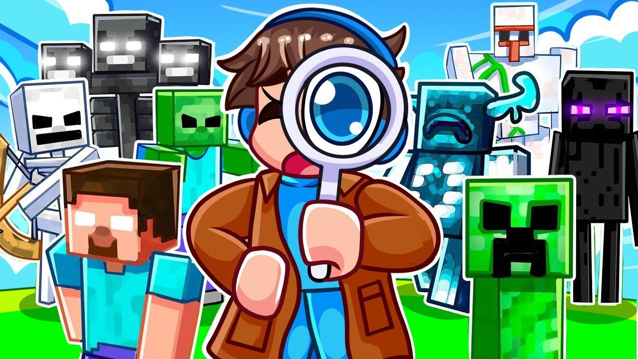 DOKÁŽU NAJÍT VŠECHNY MINECRAFT MOBY?