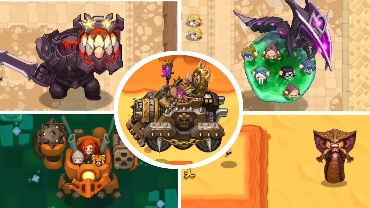 guardian tales S1:all bosses (part 1)