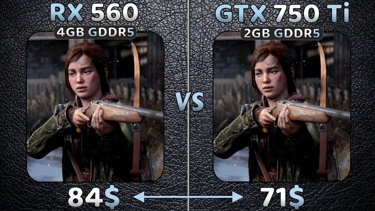 GTX 750 Ti vs RX 560 Test in 2023🔥