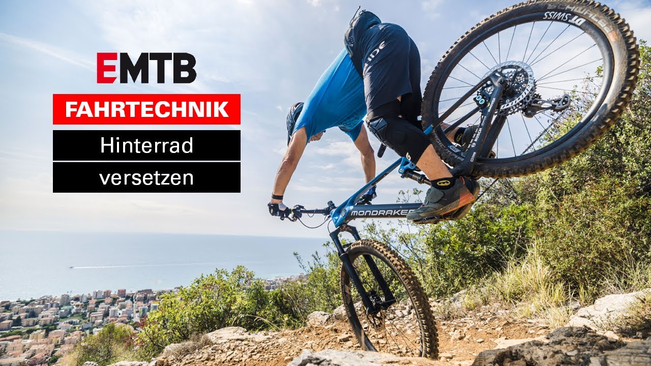 How to: EMTB-Expert-Fahrtechnik #5 – Hinterrad versetzen (Backswitch)