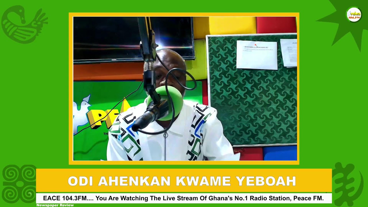 Newspaper Review On Peace 104.3 FM (05/02/2026)