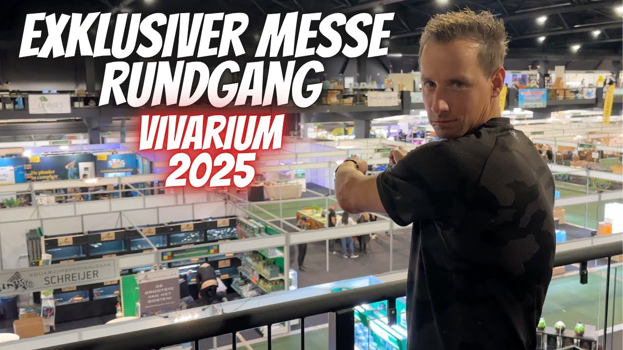 Exklusiver Rundgang Vivarium 2025 - Europas gr&ouml;&szlig;te Aquaristik Messe