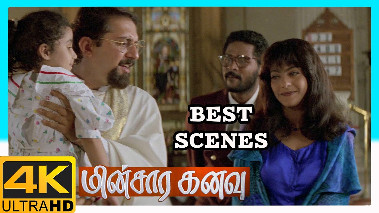 Minsara Kanavu Tamil Movie 4K | Best Scenes Compilation | Prabhu Deva | Aravindswamy | Kajol