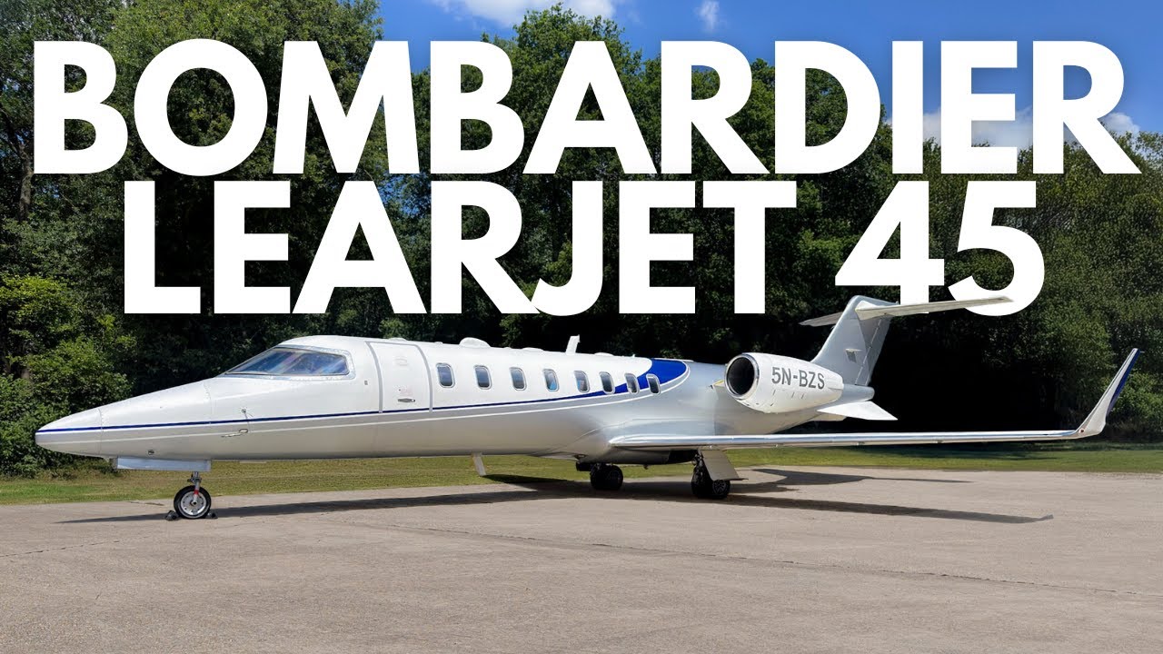 FOR SALE: 2000 Bombardier Learjet 45 | Low-Time, 8-Passenger Jet with Modern Avionics